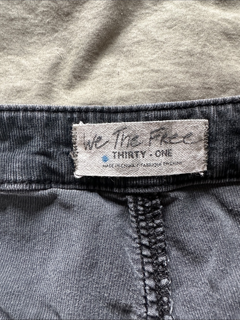 We The Free Float On Charcoal Flare Pants - Picture 7 of 11